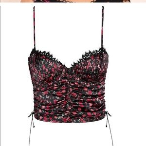 For Love and Lemons X Victoria’s Secret Floral Melrose Corset